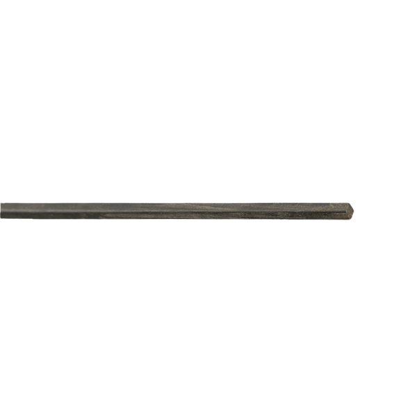Vierkantstab stahl 1 m