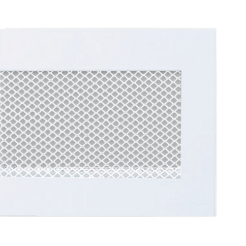 Open Air 100 SK Ventilationsleiste mit Gittergewebe 800 bis 1000 mm in weiss