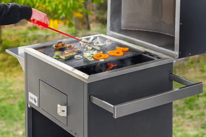 focarius all in one mit plancha und grill Funktion