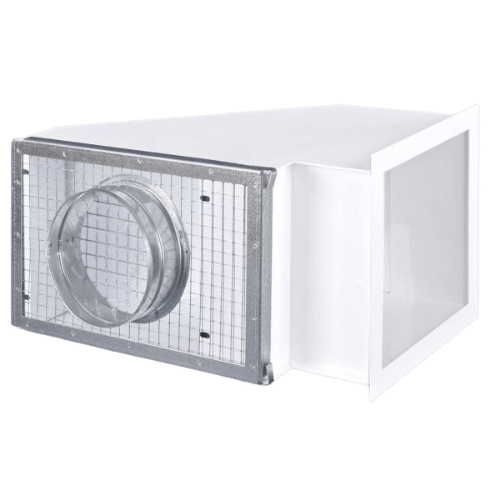 Adapter mit eine stutze für Open Air 1 Ventilationsbox 125 bis 160 mm
