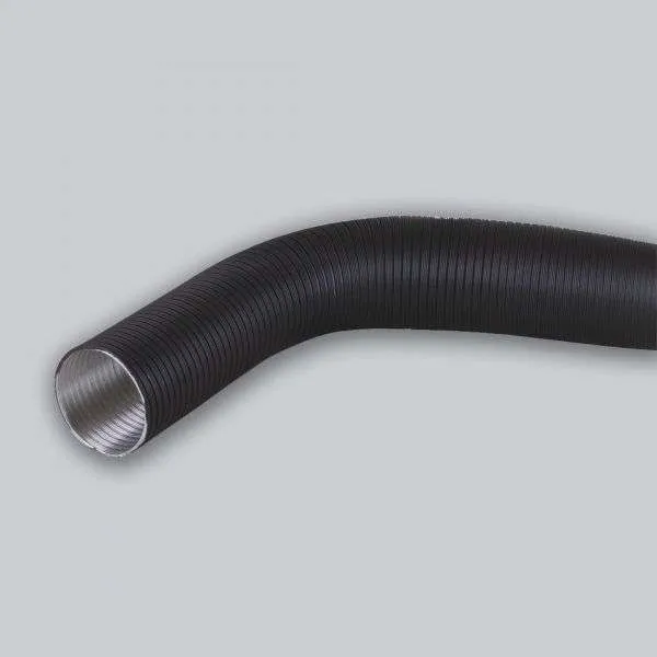 Color-Flex 50 bis 125 mm Durchmesser 1,5 m lang in grau und schwarz